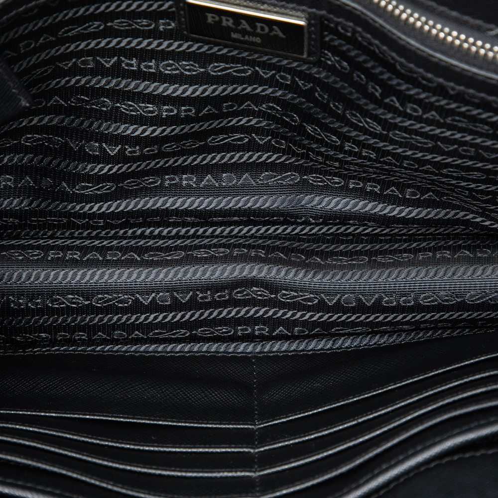 Pre-Loved Prada Saffiano Clutch - Picture 4 of 6